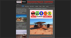 Desktop Screenshot of insideoutbackcampers.com.au